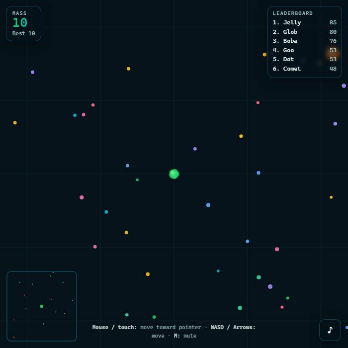 Blob Eat gameplay screenshot
