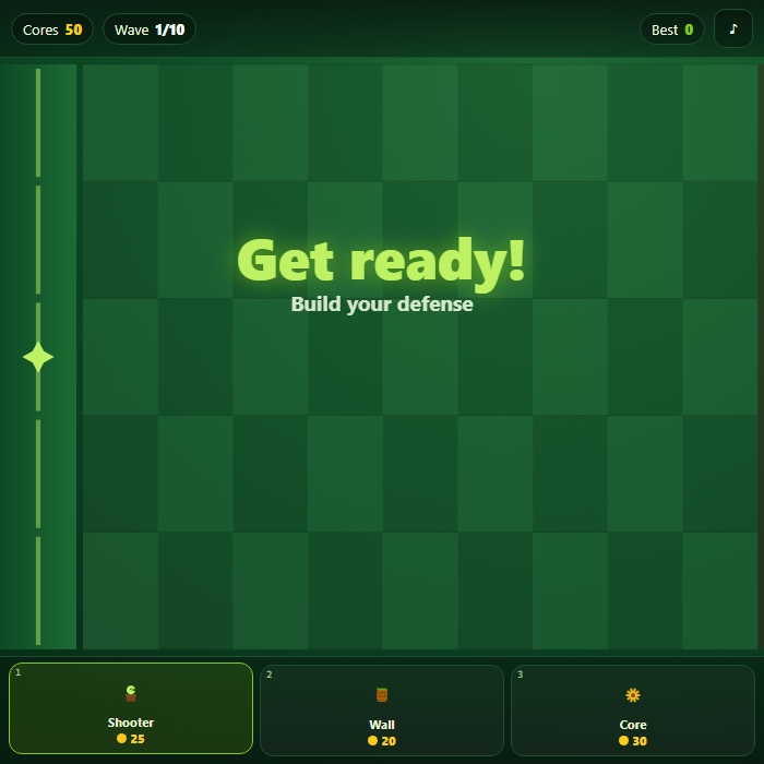 Lane Defense gameplay screenshot