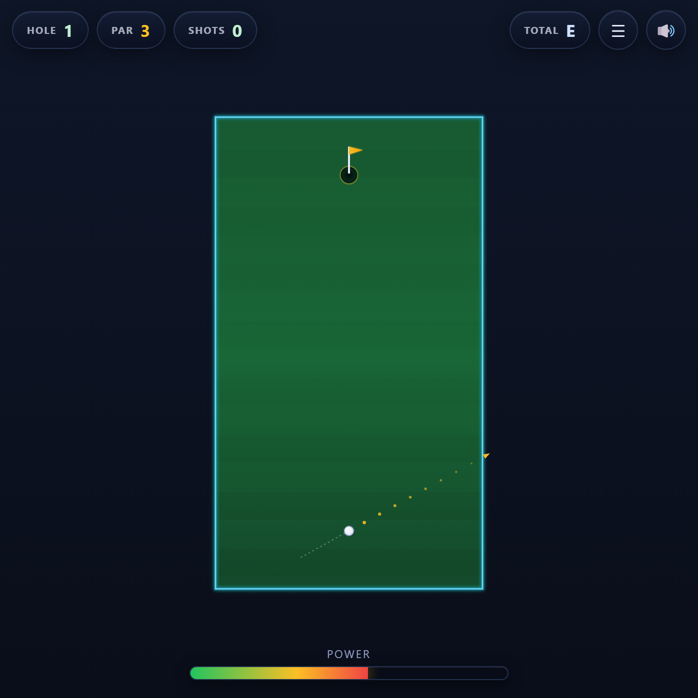 Mini Golf Masters gameplay screenshot