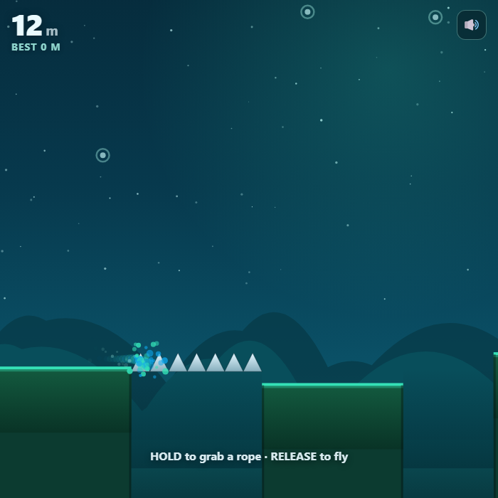 Rope Swing gameplay screenshot