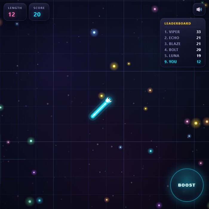 Snake Arena gameplay screenshot