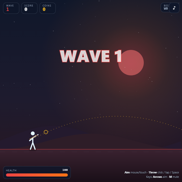 Spear Stickman gameplay screenshot