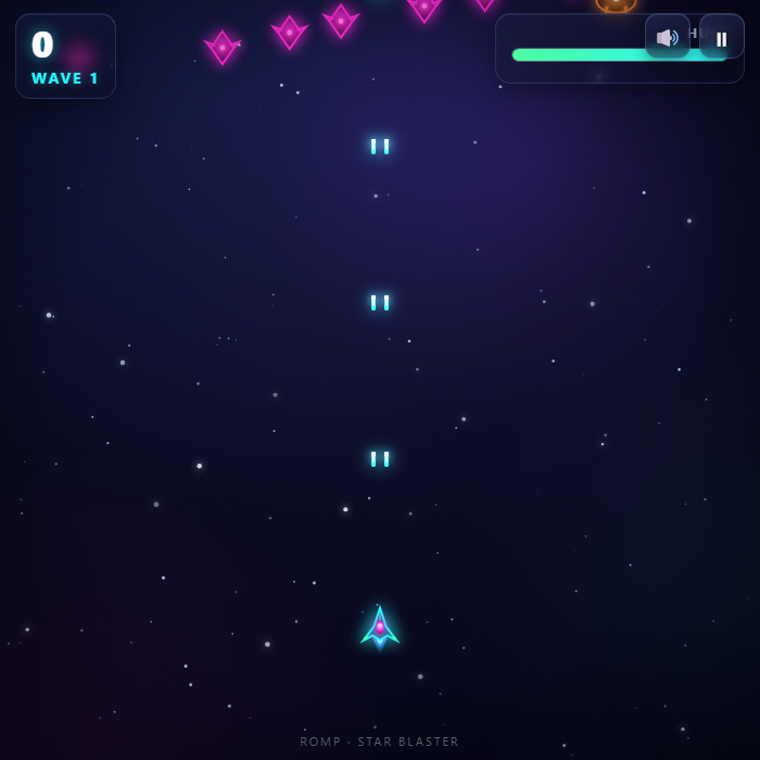 Star Blaster gameplay screenshot